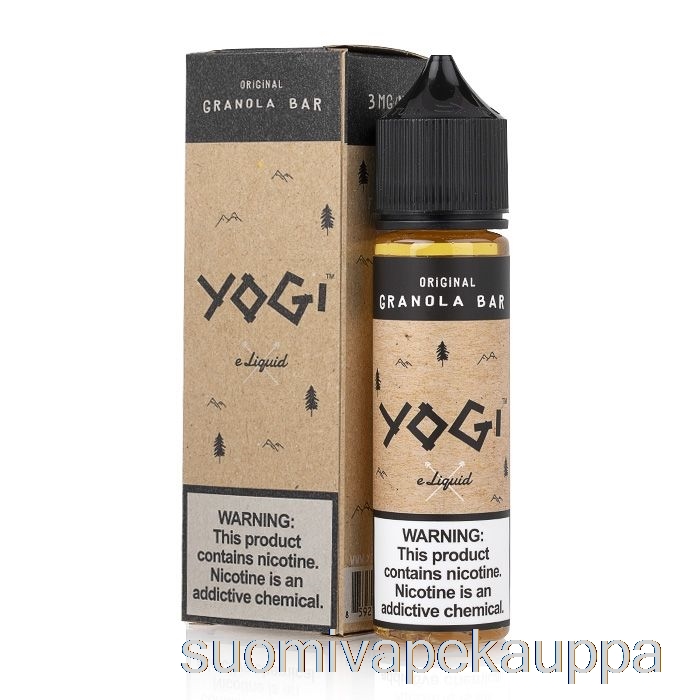 Vape Nesteet Alkuperäinen Granolapatukka - Yogi E-neste - 60ml 0mg